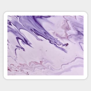 Purple Paint Marble Texture Sticker